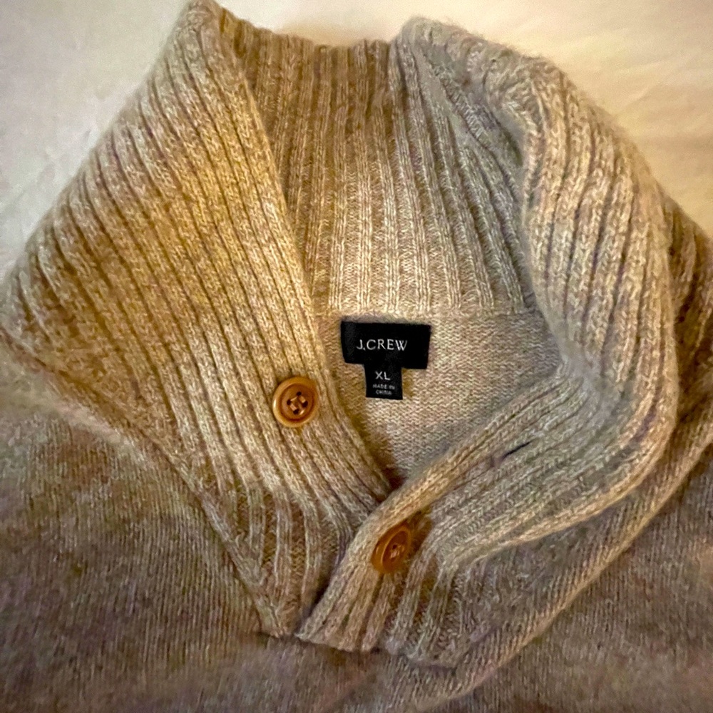 Jcrew Wool Sweater. Beige